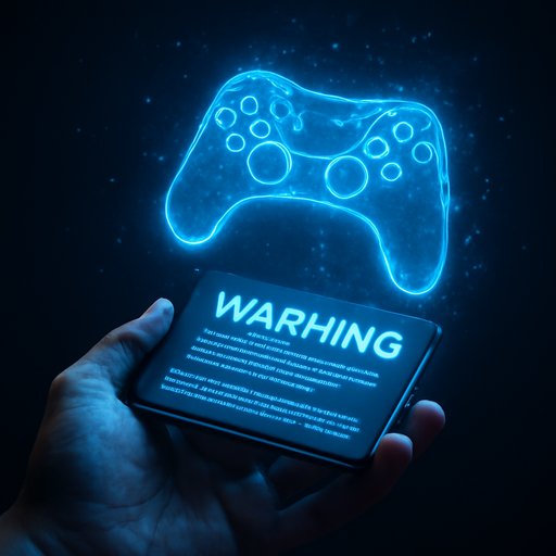 BDT88 warning notice on smartphone screen